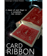 Card on Ribbon (RED) by Mickael Chatelain - Trick - $36.58