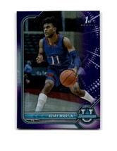 2021-22 Bowman University Chrome Remy Martin #4 1st Purple Refractor RC 194/299 - £2.34 GBP