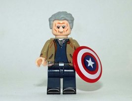 Captain America Old Endgame Avengers Marvel Custom Minifigure - $6.00