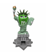 M&amp;M&#39;s World Ms. Liberty Statue of Liberty Candy Dispenser Lady Green 11&quot; - £13.98 GBP