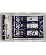 Cale Makar, Nathan Mackinnon, Mikko Rantanen 2024 E I Triple Threat Grad... - $18.49