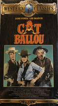 SHIPN24HRS-Cat Ballou(Vhs, 1992)Lee Marvin,Jane Fonda,Dwayne Hickman-NEW Sealed - £14.97 GBP