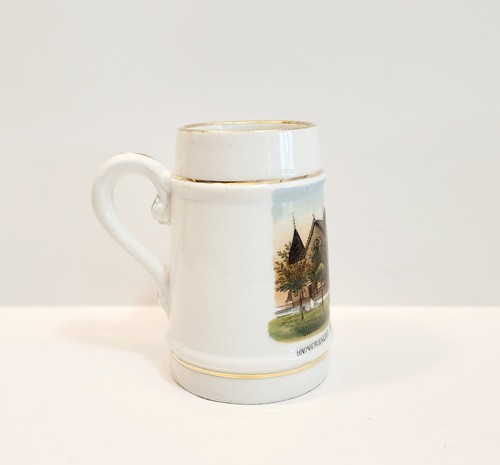 Vintage Universalist Church Maine Mini Beer Stein Wheelock Germany Pittsfield Item image 3