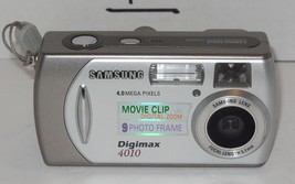 Samsung Digimax 4010 4.0MP Digital Camera - Silver - £26.67 GBP