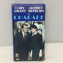 VHS Charade Cary Grant Audrey Hepburn Color Mystery Suspense - £15.65 GBP