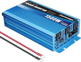 1500W Pure Sine Wave Inverter 12V To 110V 3000W Peak Power Converter Dc To Ac - £110.46 GBP