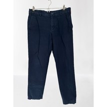 Lacoste Cotton Pants Casual Blue Chinos Emblem Size 32 - $369.95 MXN