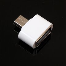 USB Female to Micro USB Male Mini OTG Converter for Samsung Galaxy S4/No... - $5.35