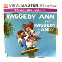 Vintage View-Master Raggedy Ann And Raggedy Andy  3 Reel Set - $182.48 MXN