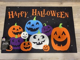 Happy Halloween Jack-O-Lantern Non-Slip Floor Mat 16 in x 24 in - $12.16