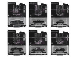 &quot;Black Bandit&quot; 6 piece Set Series 28 1/64 Diecast Model Cars by Greenlight - $72.81