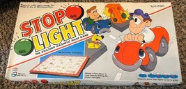 RARE VINTAGE 1989 STOP LIGHT The Amazing Magnetic Maze Game Smethport 733 - £27.68 GBP