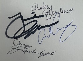 The Honeymooners cast signed card - £721.65 GBP