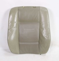 BMW E53 Front Seat Backrest Cushion Sand Beige Tan Heated Leather 2000-2002 OEM - £62.29 GBP