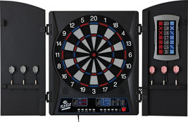 Mercury Electronic Soft Tip Dartboard With Cabinet - $238.99
