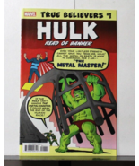 True Believers Hulk -Head Of Banner #1 November 2019 - £5.17 GBP