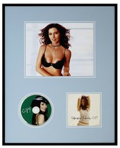 Shania Twain Framed 16x20 Up CD &amp; Photo Display  - £62.29 GBP