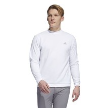 Adidas Core Sweatshirt Mens 2XL White Golf Outerwear Logo NEW - $39.47