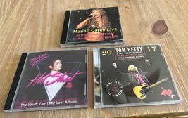 Michael Jackson, Mariah Carey &amp; Tom Petty Rare (4 CD) Radio Broadcast Bundle - £39.22 GBP