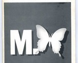 Playbill M Butterfly 1989 John Rubinstein B D Wong Tom Klunis Richard Poe  - $13.86
