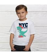 Dinosaur Skater Boys Shirts  - birthday shirt -  boys  shirt -  Dinosaur... - £11.74 GBP