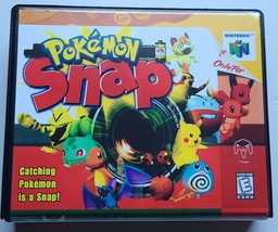 Pokemon Snap CASE ONLY Nintendo 64 N64 Box BEST Quality Available - £11.74 GBP