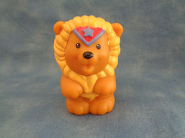 Little People Fisher Price Circus Golden Lion Replacement Animal 2001 Ma... - $1.82