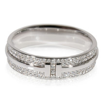 Authenticity Guarantee

Tiffany &amp; Co. Tiffany T Wide Diamond Ring In 18K Whit... - $5,504.30