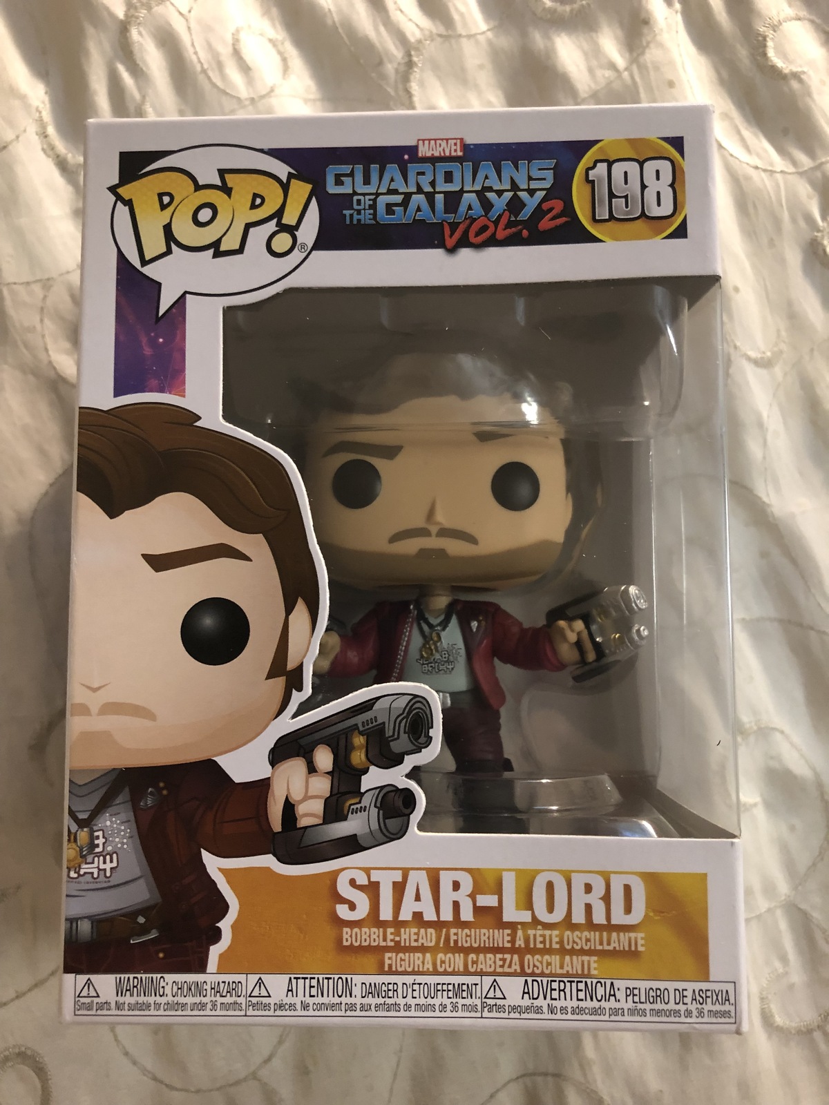 Funko POP! Movies: Guardians of The Galaxy 2 STAR-LORD Figure #198 - $9.95