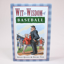 SIGNED Wit And Wisdom Of Baseball By Saul Wisnia Hardcover Book With Dust Jacket - £26.86 GBP