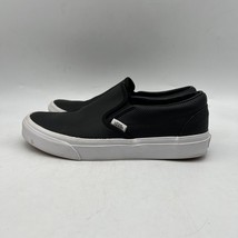 Vans Old Skool 721356 Unisex Adult Black Slip On Athletic Sneaker Size M7.5 W9 - £30.92 GBP