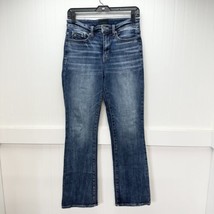 Buckle Black Jeans 25 Fit 75 Tailored Bootcut High Rise Blue Stretch Denim Women - £30.84 GBP