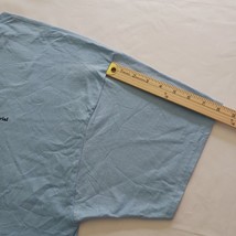 Hanes Authentic Together Leader Save Lives Men's Blue Cotton T-Shirt Size 2XL image 12