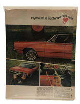 Plymouth is out to win you over Vintage Ad - $7.87