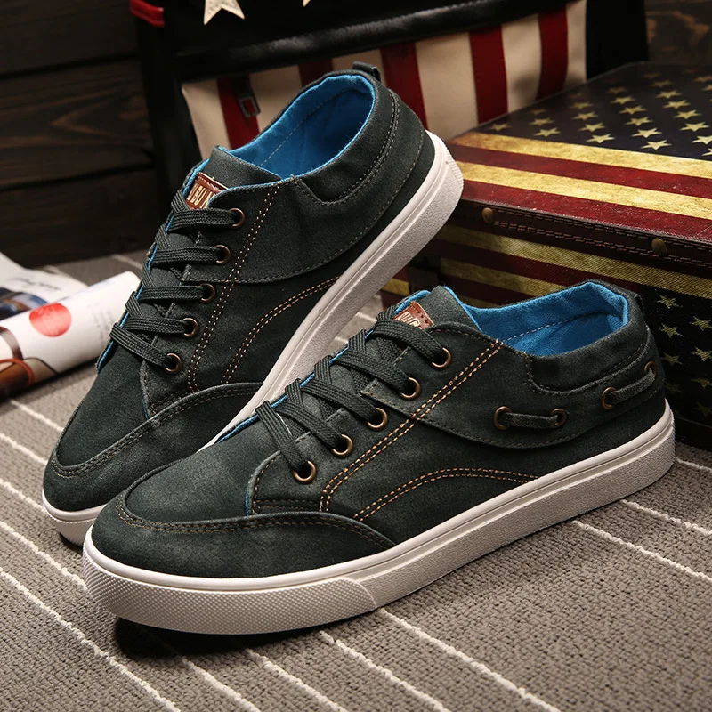 Best Sneakers Pop Arrival Spring/Autmun Men&#39;s Casual Shoes High Quality Men Deni - £91.65 GBP