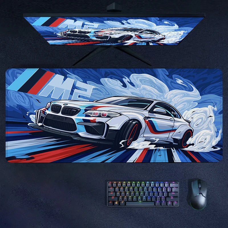 Upe illustratio non slip keyboard mat sports car custom computer deskmats gamer cabinet thumb200