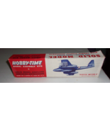 Hobby-Time 282  WWII Gloster Meteor-8  Balsa wood Solid Model Kit  1950&#39;s - $16.98