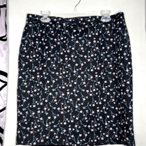 Liz Claiborne floral straight skirt, size 14 - £8.60 GBP