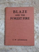 Rare Vintage Blaze And The Forest Fire By C.W. Anderson Hardcover Book 1945 - £11.38 GBP