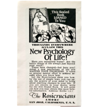 1960 Rosicrucians AMORC Advertisement Vintage Secret Fraternal Order DWF27 - $19.99