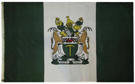 3x5 Rhodesia Rhodesian Country 3&#39;x5&#39; Rough Tex 100D Oxford Polyester Flag - £13.36 GBP