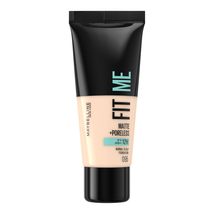 Maybelline Fit Me Matte + Poreless Liquid Oil-Free Foundation Makeup, Na... - £4.86 GBP+