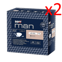 SENI Man Light urological pads, (Level 1) 30 pcs - £11.51 GBP