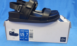 Dolce Vita Women's Argyle Rargyleo Sandals, Size 7M, Black 1849678 - $19.79