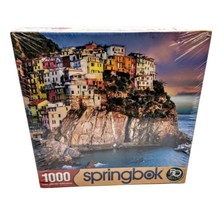 Springbok Jigsaw Puzzle Cliff Hangers 1000 Pieces Italy New Sealed - £22.51 GBP