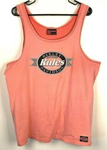 VTG 1991 Harley Davidson Rules Pink Tank Top T-Shirt Mens XL USA-Holoubek - $37.40