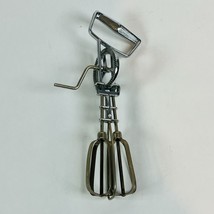 Vintage Mary Ann Hand Crank Egg Beater Mixer Stainless Steel Kitchen Unique - £15.03 GBP