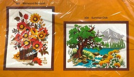 Creative Circle Embroidery Kit 603 NEW Wildwood Bouquet by Bob Shafor - $15.95