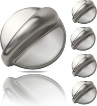 GE Profile Range Stove 5 Metal Chrome Cooktop Burner Control Knob WB03K1... - $61.37