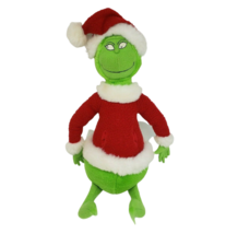1998 Hallmark Grinch Who Stole Christmas Dr Seuss Green Stuffed Animal Plush Toy - $37.05